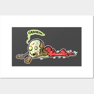 Zombie Donut Posters and Art